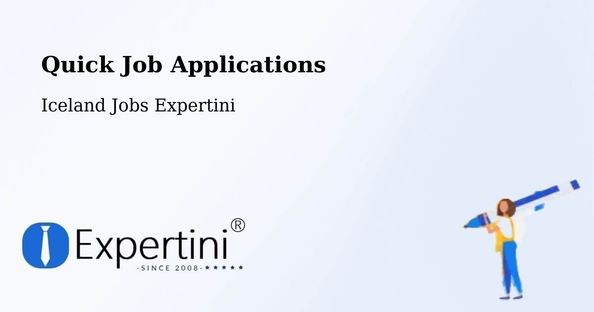 Quick Apply Feature – Snæfellsbær - Iceland Jobs Expertini